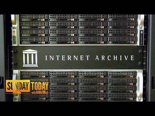 The Internet Archive Wants To Be A Digital Library For Everything | Sunday TODAY