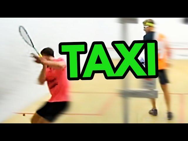 SQUASH TAXI. Deception that will send you the wrong way!