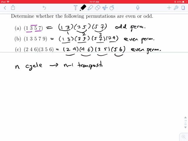 Permutations: Odd and Even Permutations