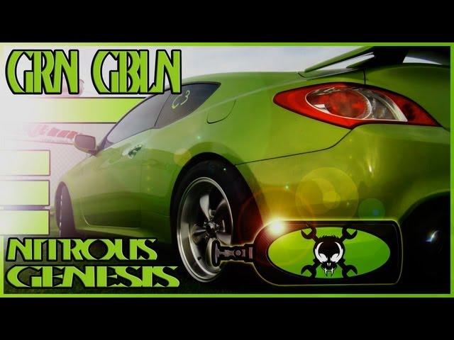 GRN GBLN nitrous Hyundai Genesis Coupe drag racing 2012