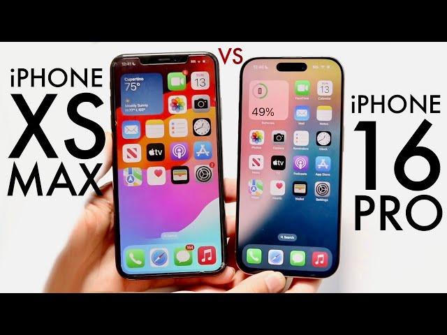 iPhone 16 Pro Vs iPhone XS Max! (Comparison) (Review)