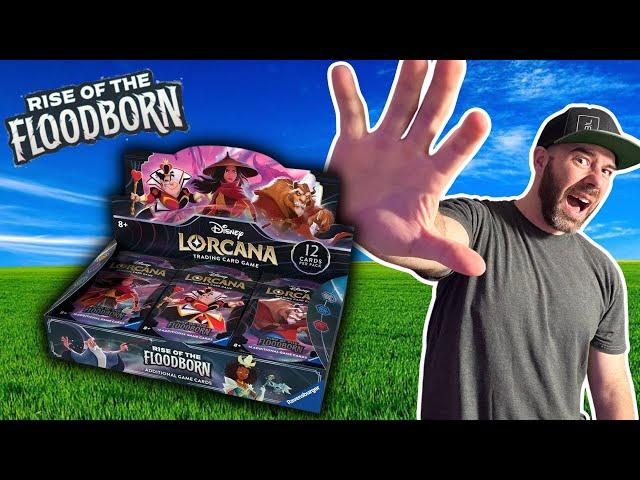 Let's Open A Disney Lorcana Rise of The Floodborn Booster Box!