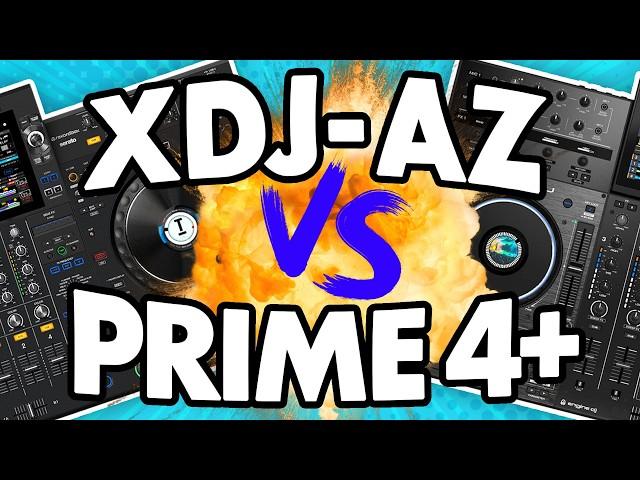 Battle of the Flagships: XDJ-AZ vs Prime 4+ Standalone DJ Systems