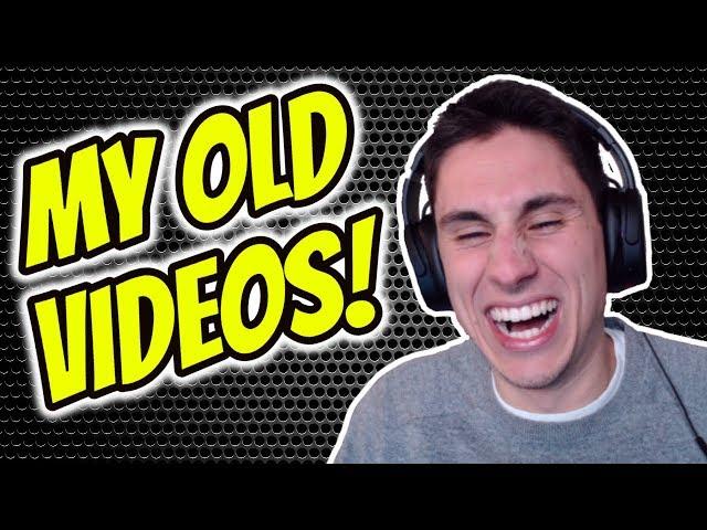 REACTING TO MY OLD VIDEOS! | 1 Year YouTube Anniversary