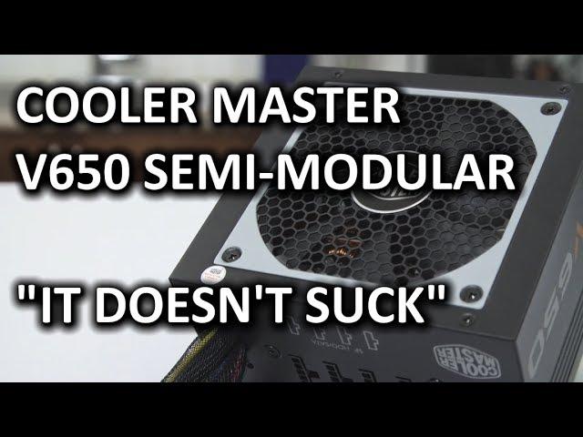 Cooler Master V650 Semi Modular Power Supply