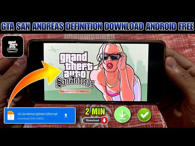 GTA SAN ANDREAS DEFINITIVE EDITION DOWNLOAD ANDROID | HOW TO DOWNLOAD SAN ANDREAS DEFINITIVE EDITION