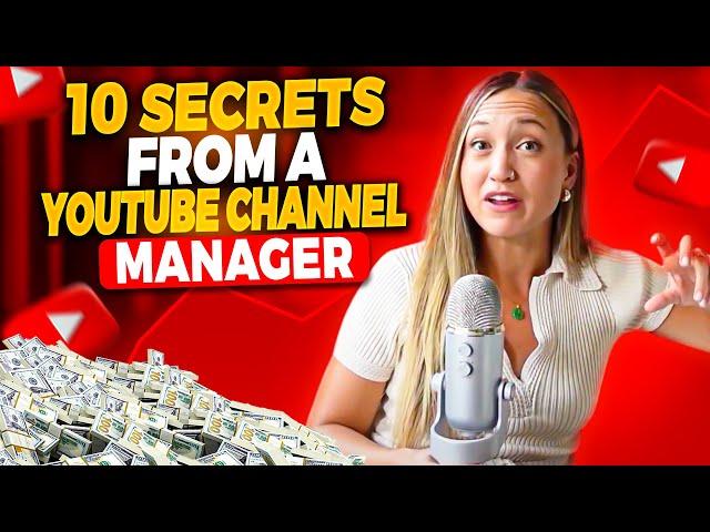 Top 10 Things I've Learned as a YouTube Channel Manager in 2024