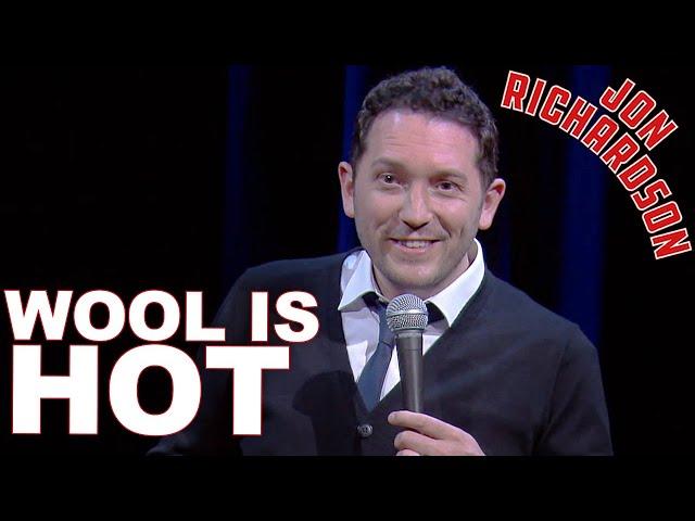 jon richardson making cardigans attractive for ten minutes