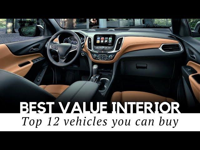 Top 12 Cars with Best Interiors for the Money: the Luxury you can Afford