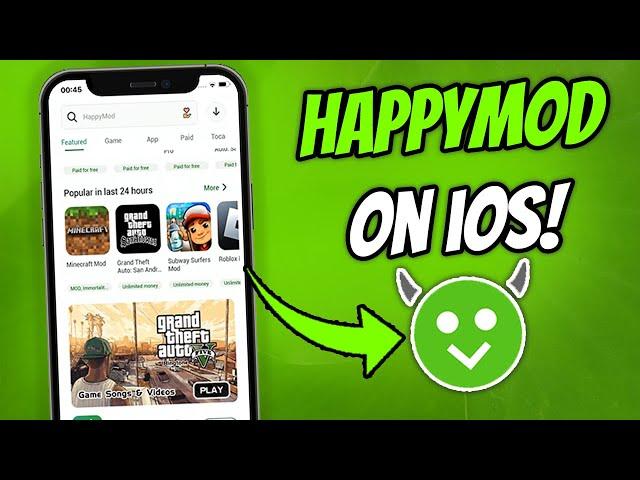 HappyMod iOS iPhone is FINALLY HERE! How to Download HappyMod on iOS/iPhone/iPad (NO JAILBREAK)