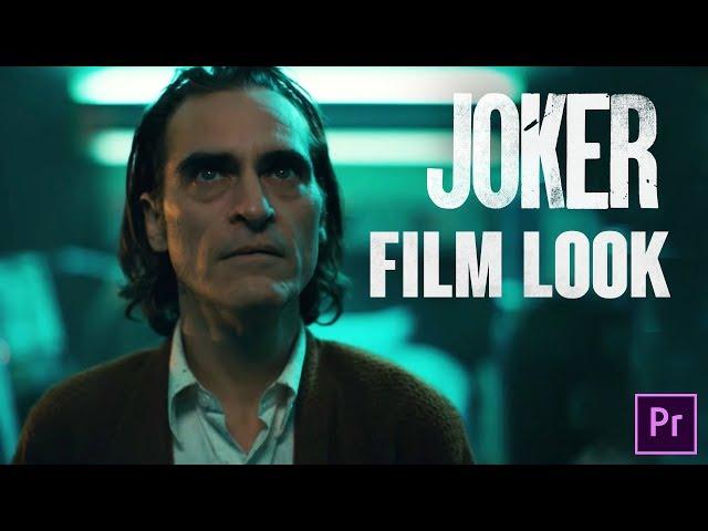How To Get 'The Joker' Look | Cinematic Color Grading (FREE LUT)