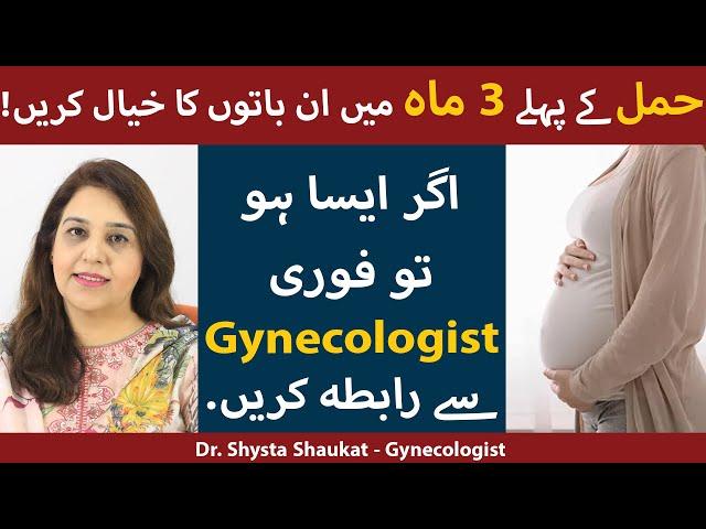 Hamal Ke Pehlay 3 Mahino Mein In Baton Ka Khayal Karein | First Trimester of Pregnancy Tips