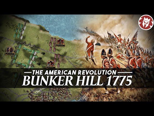 Battle of Bunker Hill 1775 - Beginning of the American Revolution