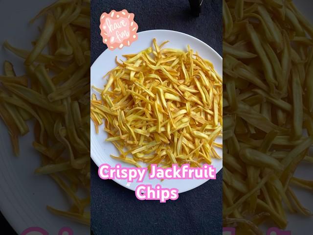 Crispy Jackfruit Chips  #food #chips #viralvideo #tasty #popular #recipe