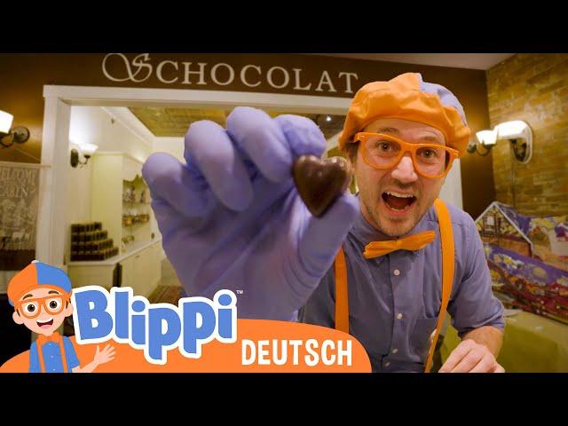 Blippis leckere Schokoladen-Überraschung  | Blippi Deutsch - | Abenteuer und Videos für Kinder