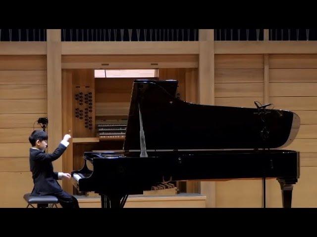 Frédéric Chopin: Variations Sur un Air National Allemand - Kevin Lu (11 years old)