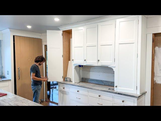 Building, Fitting, and Hanging the Inset Cabinet Doors | Home Renovation & Addition Part 84