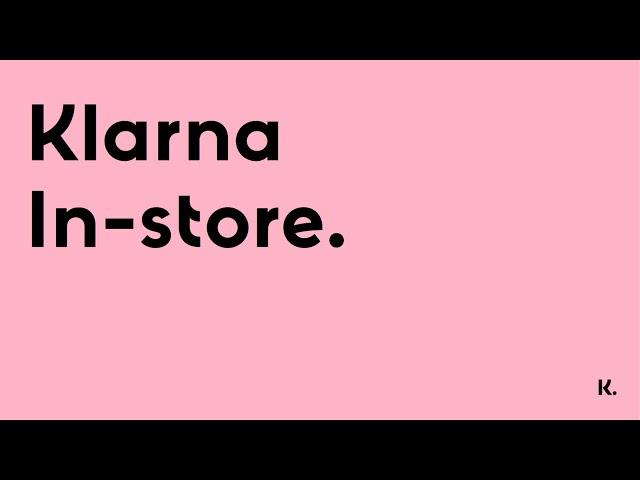 Klarna US | In-store contactless payments with Klarna (Digital card)