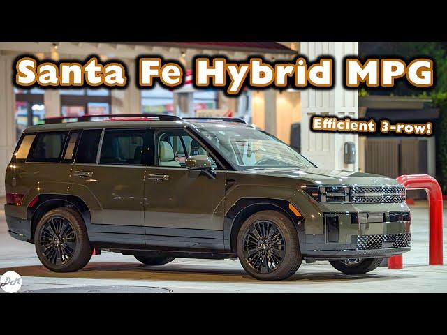 2024 Hyundai Santa Fe Hybrid – MPG Test | Highway Review & Fuel Economy