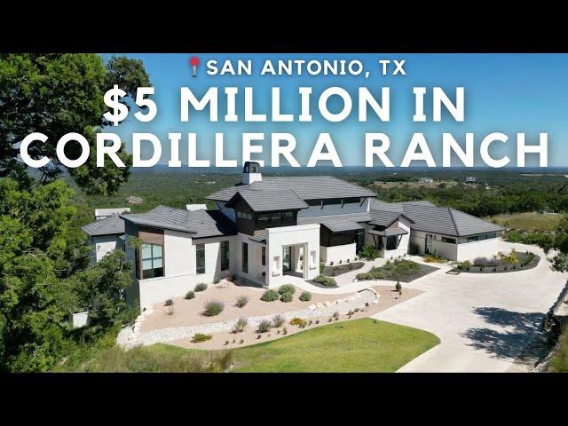 $5 MILLION ULTRA LUXURY HOME TOUR IN CORDILLERA RANCH