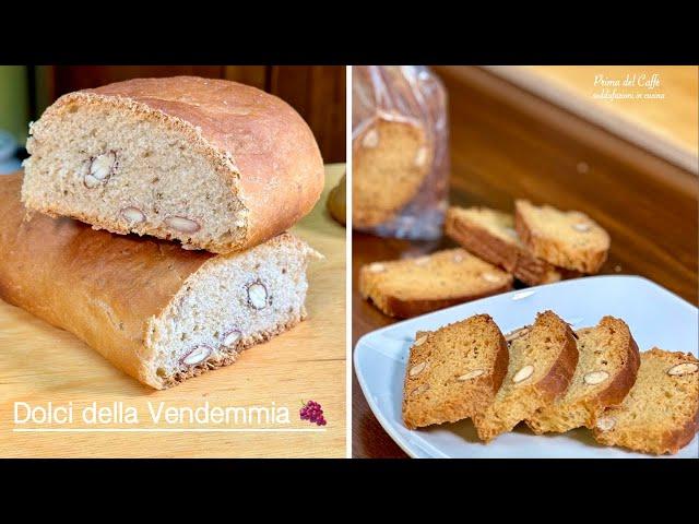 Filoni e Biscotti di Mosto - Dolci della Vendemmia  Specialità Tipica delle Marche - Grape Harvest