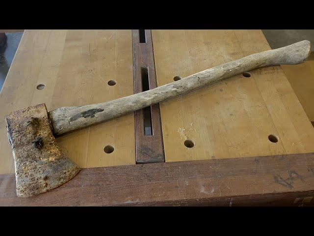 Rusty Old Axe Restoration!!!