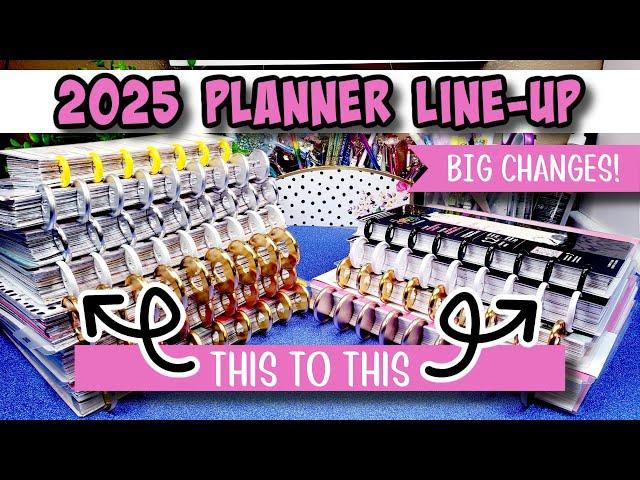  My 2025 Planner Line Up is here!! BIG changes, NEW Layouts! Happy Planner and Planner Envy