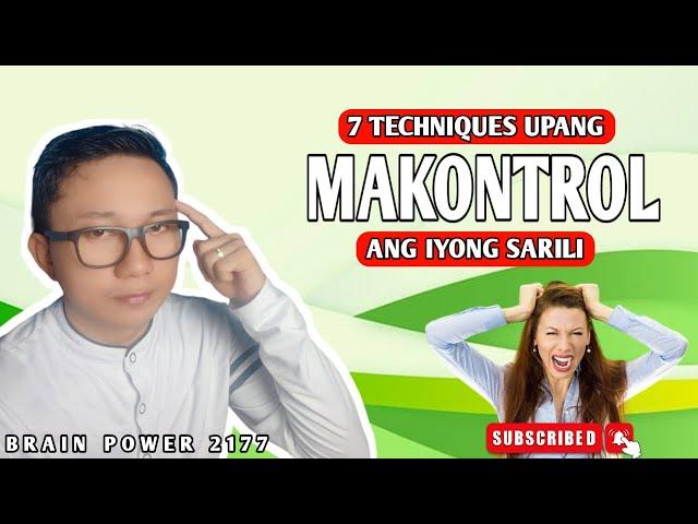 15 TIPS PARA KONTROLIN ANG SARILI | BRAIN POWER 2177