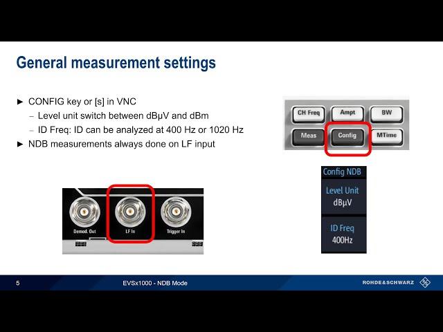Getting Started with the EVSx1000 - NDB Mode
