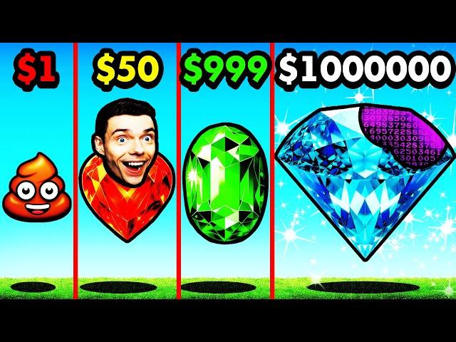 $1 GEM vs $1,000,000 DIAMOND