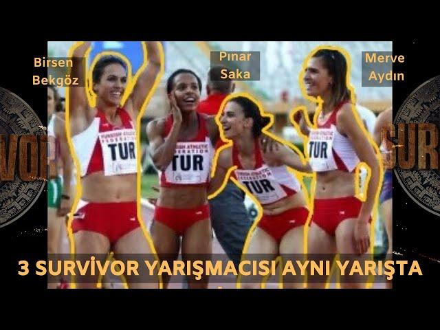 3 SURVİVOR AYNI YARIŞTA ! BİRSEN BEKGÖZ, MERVE AYDIN, PINAR SAKA I 4x400 KADINLAR BAYRAK YARIŞI 2011