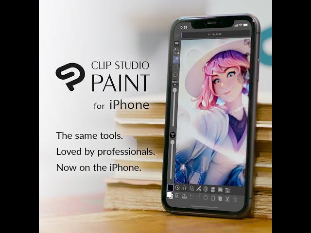 Clip Studio Paint for iPhone Out Now!