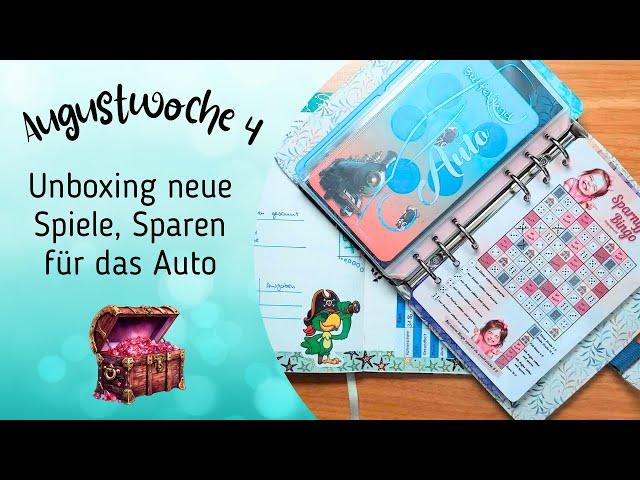 Unboxing Alltagssparen & Jules Budget || Stand Hobby-Projekte || Sparen für das Auto