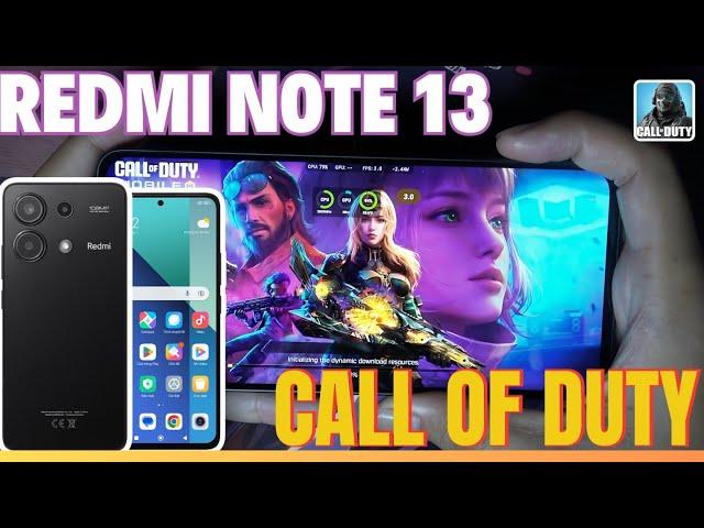 Redmi Note 13 test game Call of Duty Mobile | Dimensity 6080