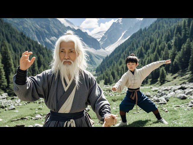 Kung Fu Movie! A fool falling off a cliff meets a reclusive martial arts master, starting his rise!