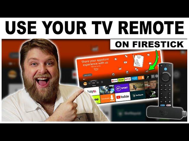 How To Use Your TV Remote on Amazon Firestick...