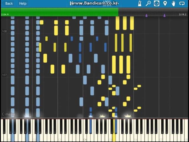 최종귀축여동생 플랑도르s 2인용 편곡 (Synthesia)