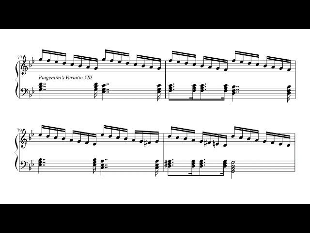 Handel "Passacaglia" (Version 1 with repeats) Paul Barton, FEURICH 218 piano