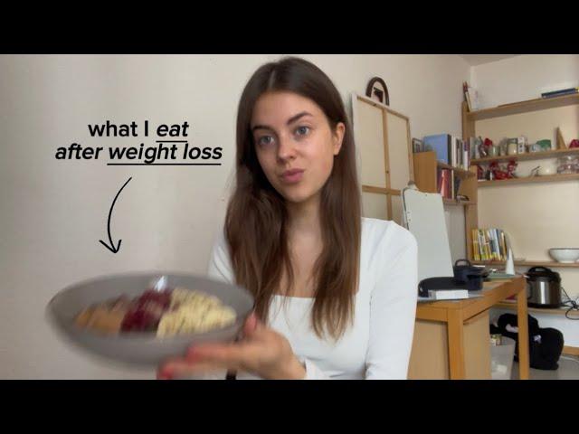 realistic WIEIAD to stay skinny | 3 meals