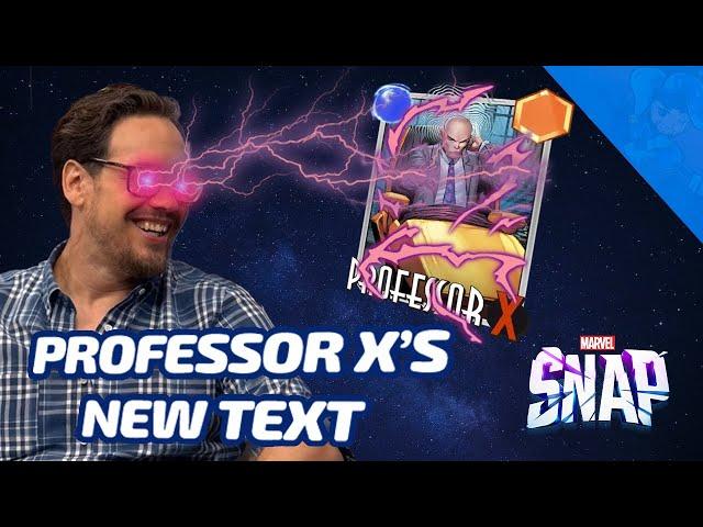 Professor X, Hela & Stegron get NEW TEXT BOXES! INSANE OTA - Marvel SNAP Card Changes Review