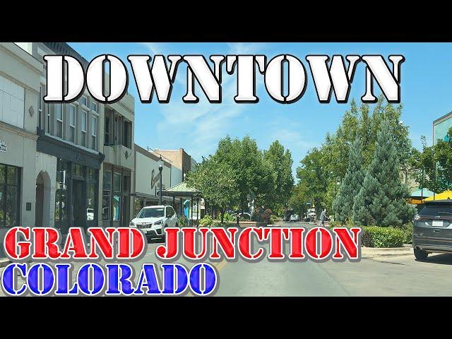 Grand Junction - Colorado - 4K Downtown Drive