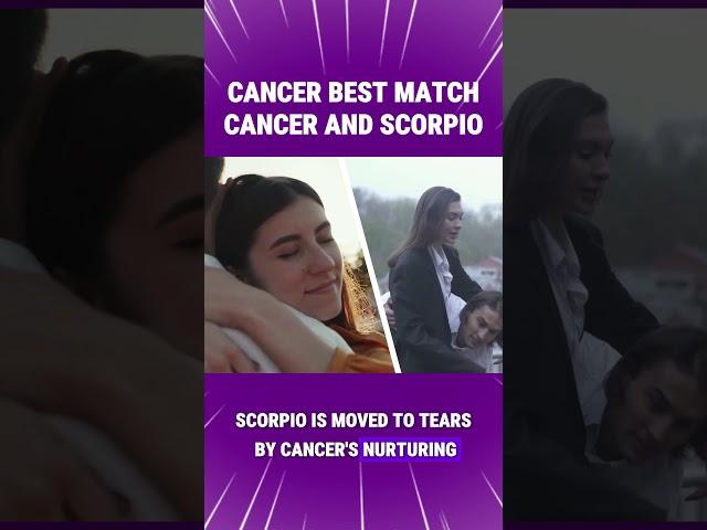 Cancer Best Match: Cancer and Scorpio #Shorts #lalazodiac #zodiac #zodiacsigns