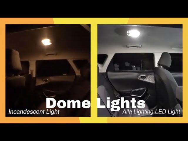 How to Change | Replace Kia Soul Dome Lights Bulb | LED Installation?