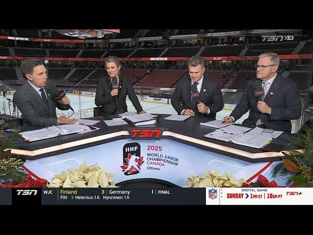 TSN Panel reacts to Latvia upsetting Canada at World Juniors 2025