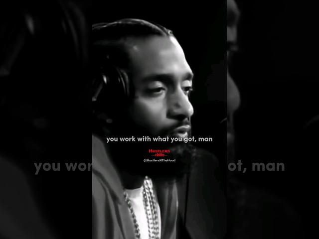 Nipsey On Embracing Your Position  Via: @Superstartvonline