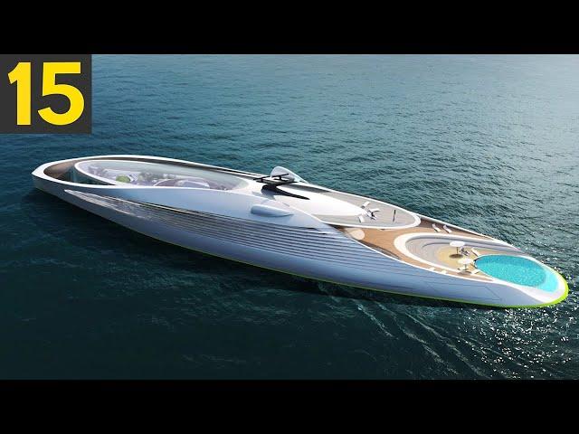 15 COOL Concept Boat Designs