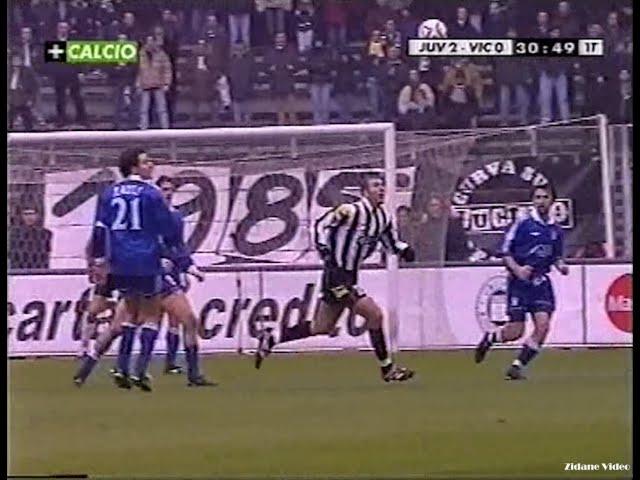 Zidane vs Vicenza (2000-01 Serie A 16R)