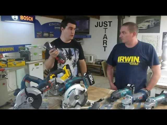 Part 4: CIRCULAR, MULTI & GRINDERS - Bosch-Dewalt-Makita 18V Comparison