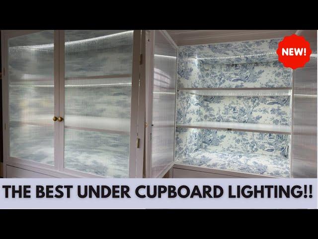  £20 UNDER Cupboard Cabinet LED Lighting - Used It In My IKEA Pax - Easy Fitting Guide