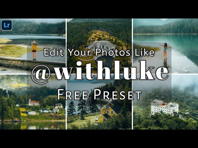 Withluke Free Preset | Edit Like withluke | Editing Photos like a Professional | Vishal Presets |